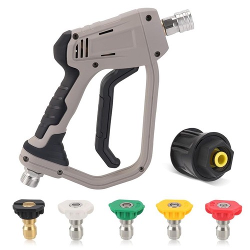Short pressure washer gun - pressure,