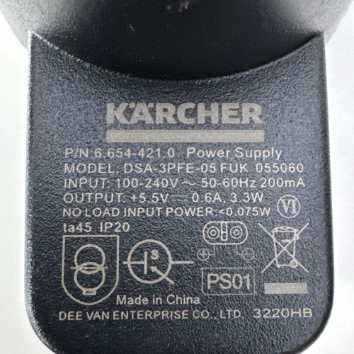 Karcher power supply - karcher,