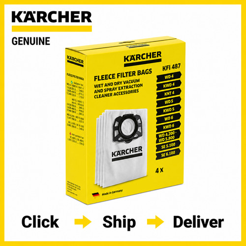 Vacuum bags for karcher wd4 - vacuum,