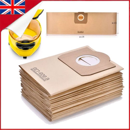 10x dust bag for karcher - 10x, wd3